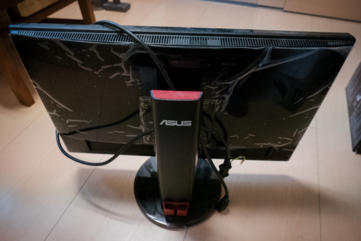 24型ワイド (1,920×1,080ドット) ASUSゲーミングモニター  VG248QE-J 144Hz 高さ調節可能