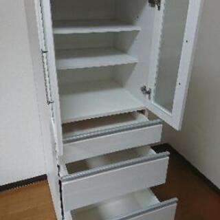 食器棚 白の画像