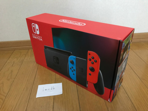 (商談中)新品未開封　switch本体　ネオンブルー・ ネオンレッド