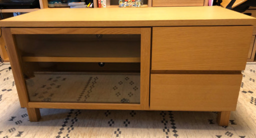 無印良品　テレビ台　AVラック　オーク材