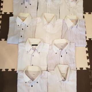 メンズ長袖ワイシャツ②　10枚セット(Lサイズ)