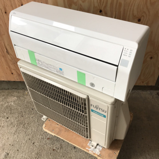 A22【工事費用込み】FUJITSU 6畳用エアコン AS-C22H-W