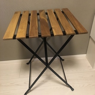 無料　IKEA テーブル&イスセットの画像