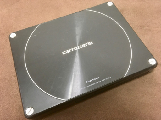Pioneer超薄型サブウーファー TS-WH1000A
