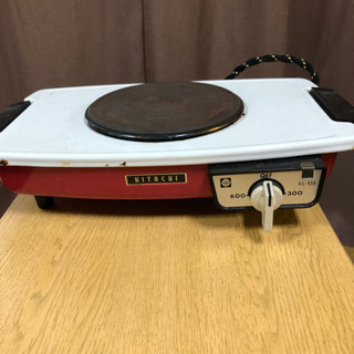 【受渡者決定】レトロ調卓上コンロ、差し上げます。