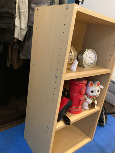【ほぼ未使用】組み立て済本棚です。