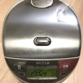 東芝 炊飯器 圧力IH保温釜 RC-KL18Y 2004年製