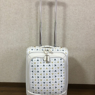 ミッキー柄　キャリーバック