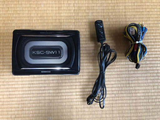 KENWOOD ケンウッド チュンナップウーファー！