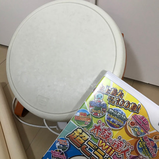 wii 太鼓の達人 超豪華版 タタコン&ソフト セットの画像