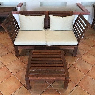 IKEA テラス用 ソファ クッション テーブル セット IKEA