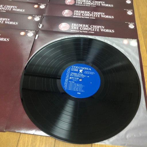 ■【20枚組 LP盤 BOX】Chopin ショパン全集 美品 全232曲 1000セット限定販売 クラシック レコード Record