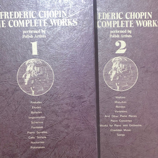 ■【20枚組 LP盤 BOX】Chopin ショパン全集 美品 全232曲 1000セット限定販売 クラシック レコード Record の画像