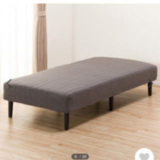 ニトリシングルベッドの画像