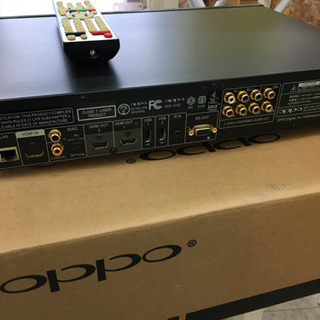 OPPO BDP-103D ユニバーサルメディアプレーヤー/ブルーレイプレーヤー　2014年製の画像