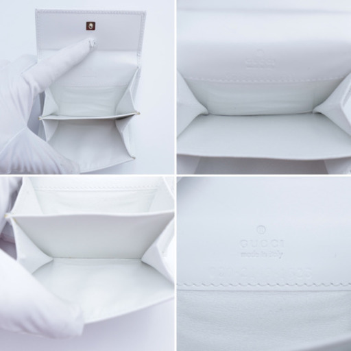 《GUCCI/マイクロGGケース コンパクト》ABランク 箱有り 美品