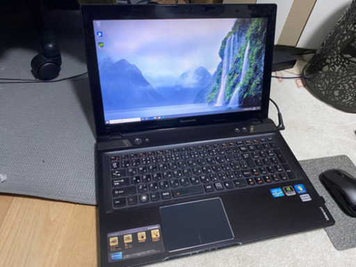 【テレワークに最適】ノートパソコン　lenovo Ideapad Y580 core-i7 メモリ16GB