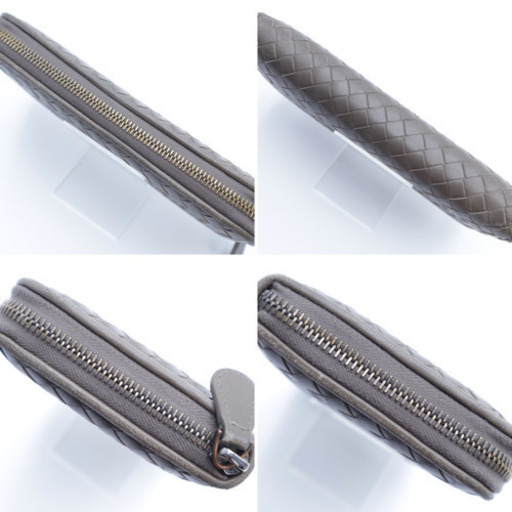 《BOTTEGA VENETA/イントレチャート ラウンドファスナー長財布》箱