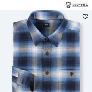 Uniqlo ユニクロ フランネルチェックシャツ (長袖)