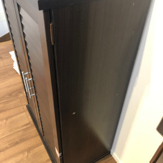 [中古] シューズラック（ブラウン) #1の画像