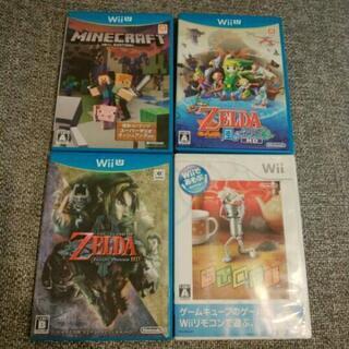 WiiU ＆Wii　中古ソフト4本セット