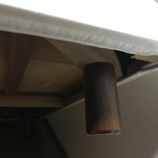 無印　脚付マットレス　セミダブルの画像