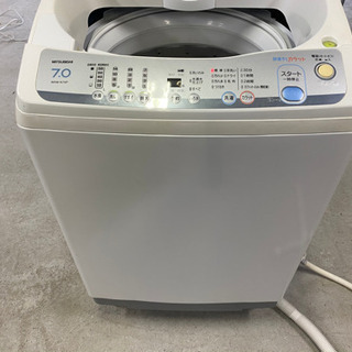 洗濯機　三菱　7.0k の画像