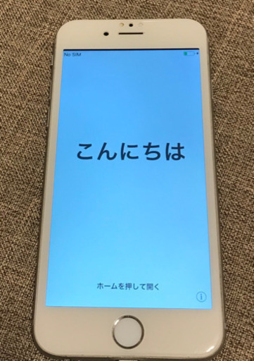iPhone 6 Silver 64 GB au ☆ 傷、汚れほぼ無し