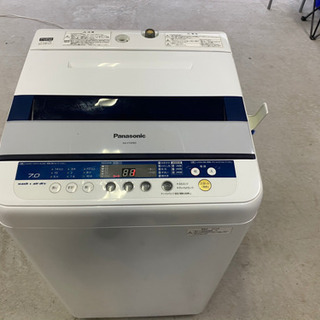 お取引決定しました。　パナソニック 洗濯機　7.0k