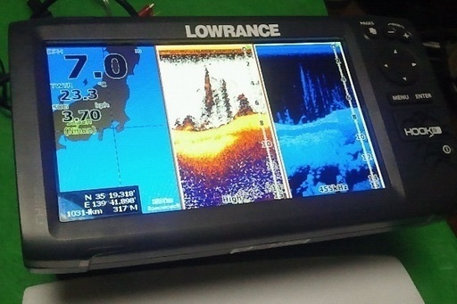 LOWRANCE GPS魚探 HOOK9 並行輸入（中古）