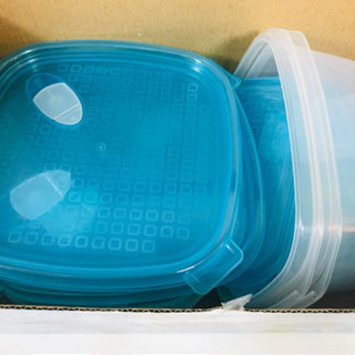 【お譲り先お話中】新品未使用　タッパーセット　4種類12個の画像