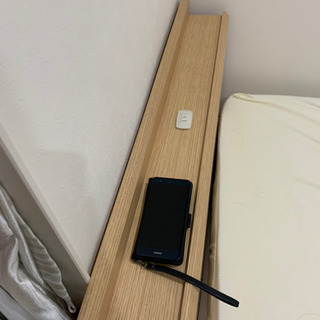 ベッド ベッドマット 4年使用　シングルの画像