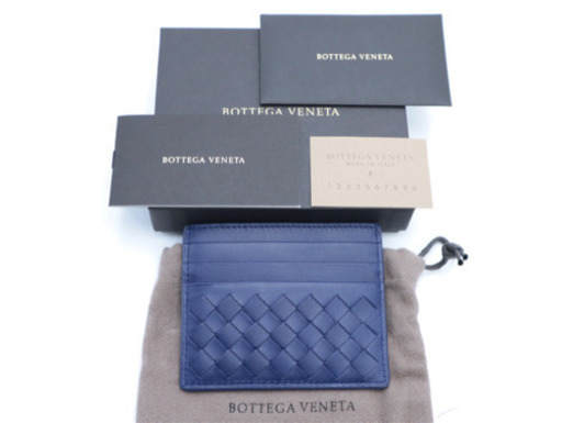 《BOTTEGA VENETA/イントレチャート カードケース》Sランク 未使用