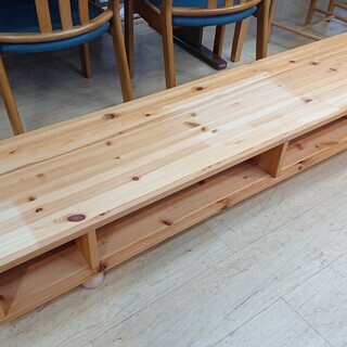 ★ 大人気 無印良品 テレビボード マルチボード ロング ナチュラル☆180×42×26☆配達可能 買取帝国 朝霞店