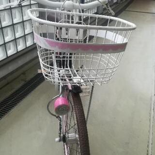 女の子自転車♡22インチの画像