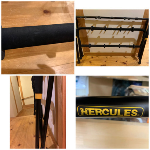 【美品】5本立て HERCULES ギタースタンド GS525B