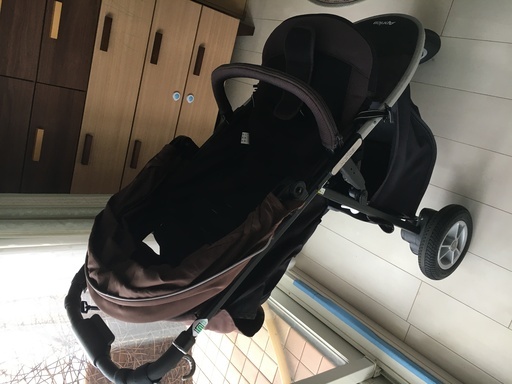 アップリカ スムーヴSMOOOVE ハンドルブレーキ ベビーカー 諸々おまけ付き