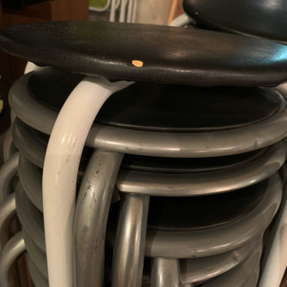 丸いパイプイス、取りに来ていただける方の画像