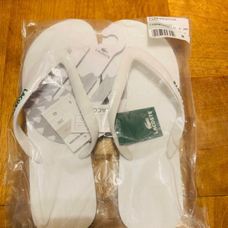 ラコステの未使用サンダル