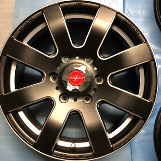 FABULOUS ファブレス パンデミック 17 インチ ハイエース レジアスエース 200系 キャラバン ブラックポーリッシュ 6穴 +38 139.7 FABULOUS ファブレス パンデミック LW8 モノブロック 中古ホイール 4本