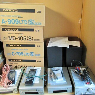 ☆オンキョー ONKYO A-909 MD-105 C-705L...