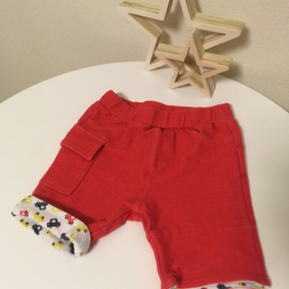 ミキハウス タンクトップ短パンセットの画像