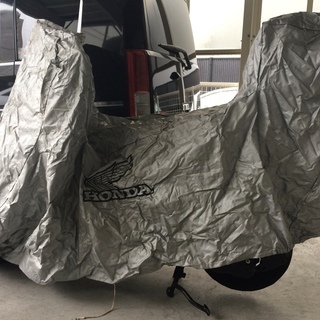 バイクカバー125スクータークラス　リアボックス付きに対応　中古品