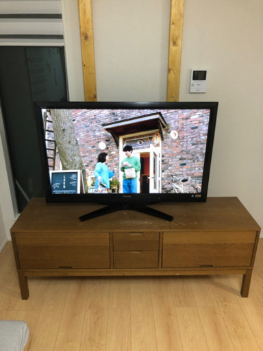 TV レグザ47型 テレビ台 セット