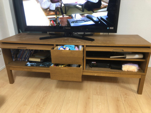 TV レグザ47型 テレビ台 セット