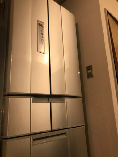 冷蔵庫☆自動製氷機能付き★配送、設置無料！MITSUBISHI MR-E45P-S1 445L