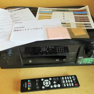 ☆デノン DENON AVR-X2000 7.1ch AVサラウ...