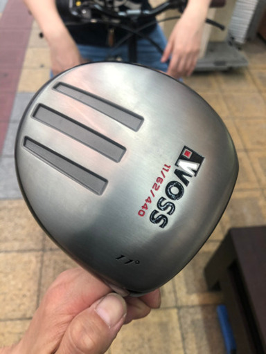 美品WOSS　ウォズ　WOSS オフセット D 11/62/440 ドライバー カーボンシャフト