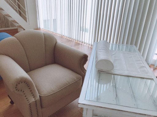 ネイルソファ　シェルソファ　1人がけソファ