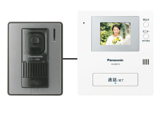 【未使用・展示品】 Panasonic　カメラ付きインターホン
